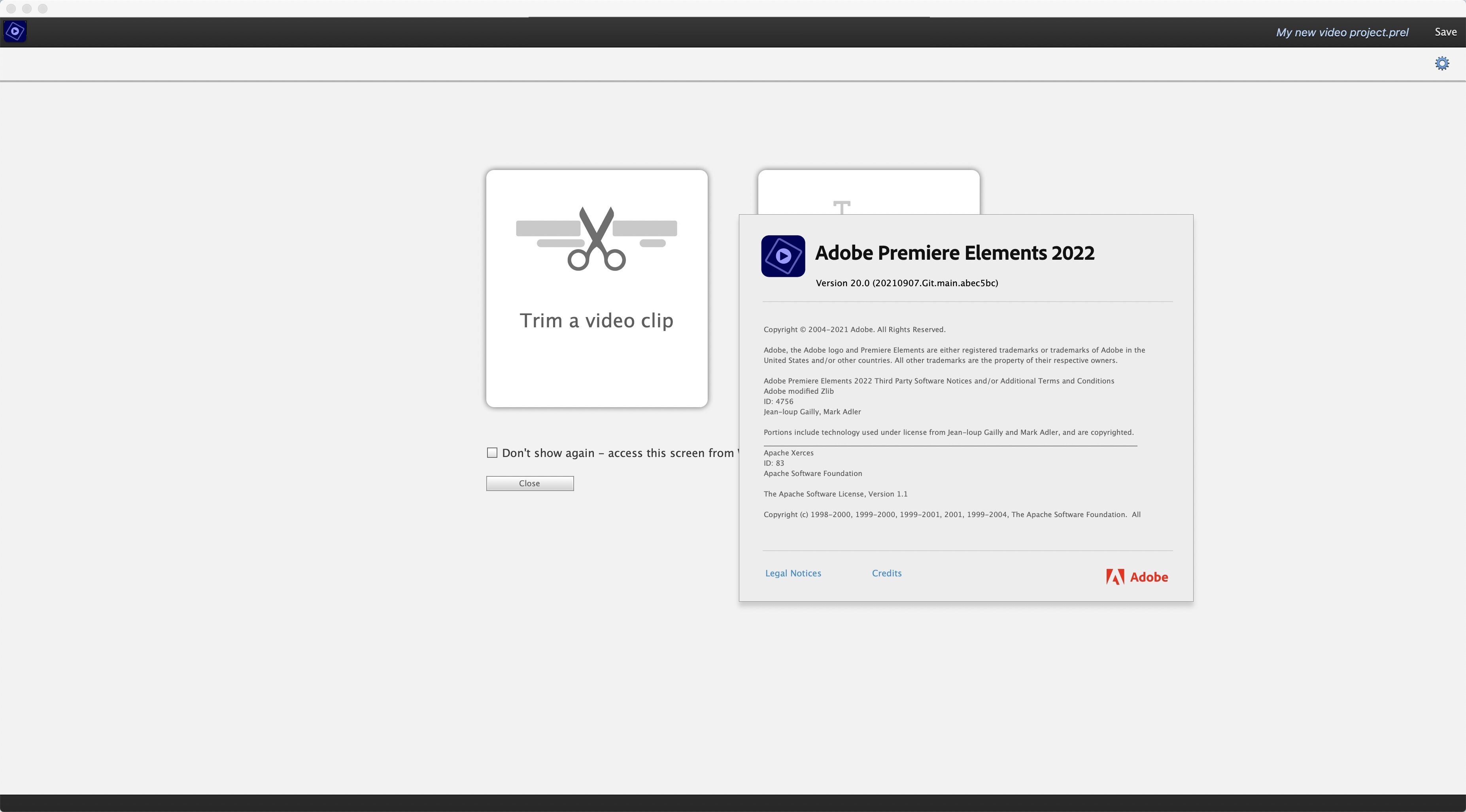 Adobe Premiere Elements 2022 for mac截图