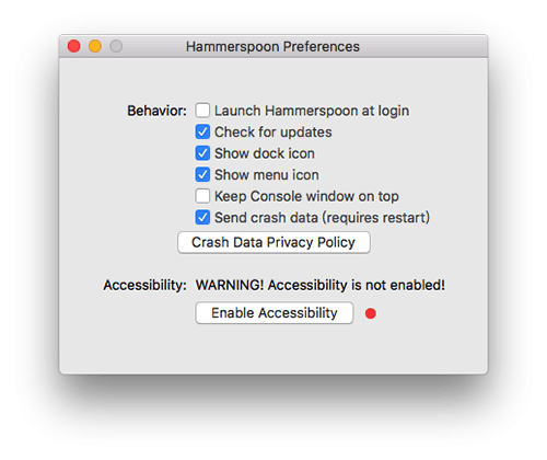 Hammerspoon for MAC