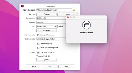 PowerFolder Mac