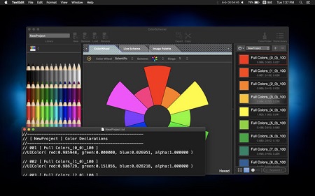ColorSchemer Mac截图