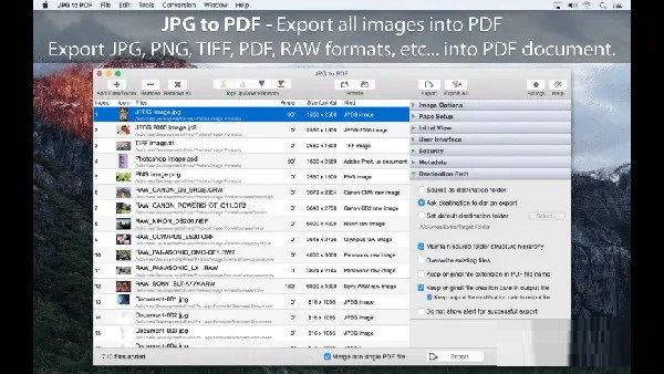 JPG to PDF MAC