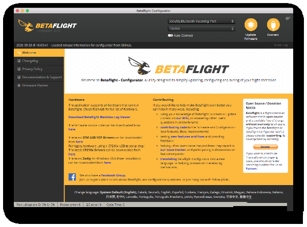 Betaflight Configurator Mac