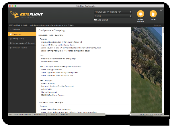 Betaflight Configurator Mac