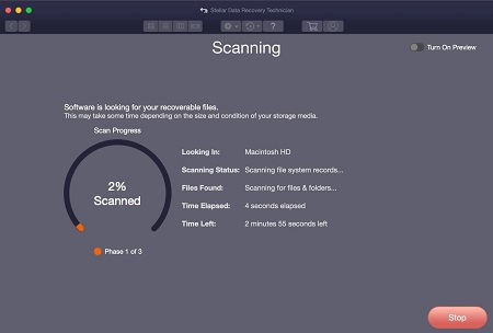 Stellar Data Recovery Mac