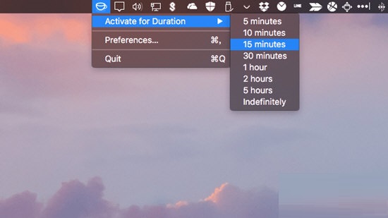 KeepingYouAwake for Mac