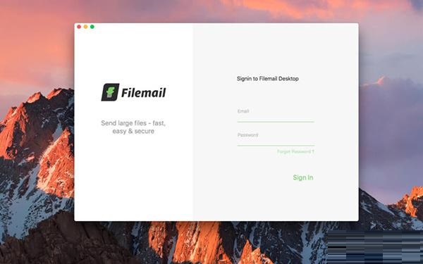 Filemail Mac