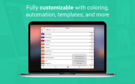 WeekCalendar Mac