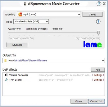 DBpoweramp Music Converter Mac