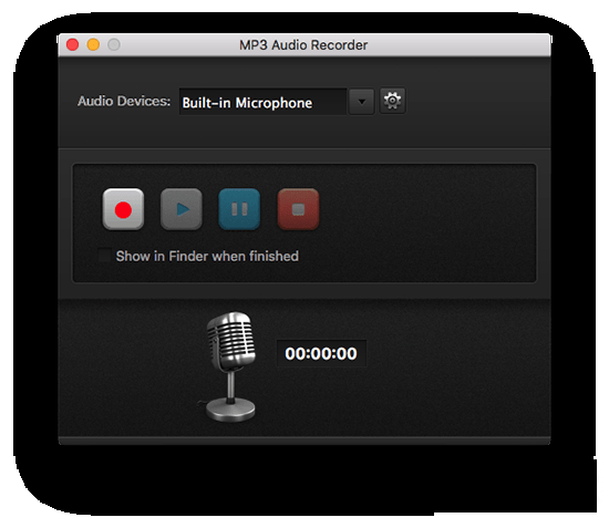 MP3 Audio Recorder For Mac