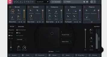 iZotope VocalSynth Mac截圖