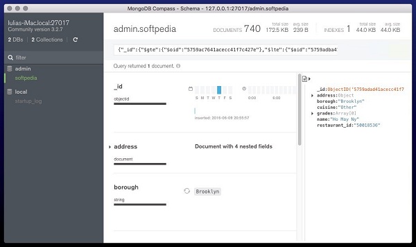 MongoDB Compass Mac