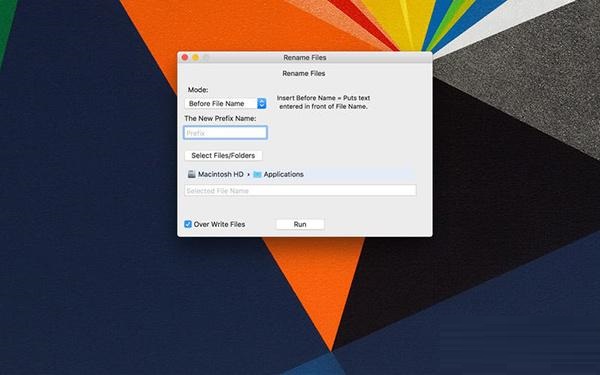 File Renamer for Mac