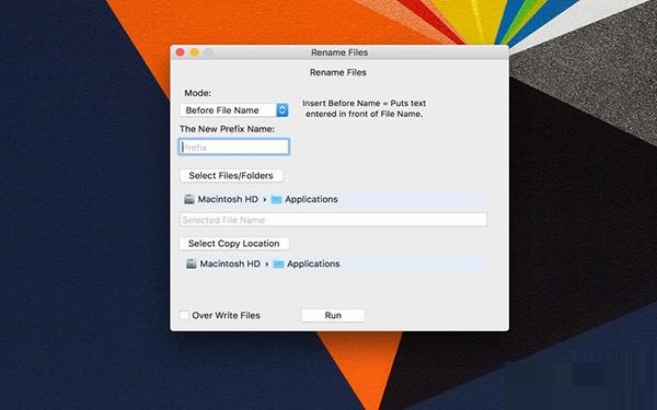 File Renamer for Mac