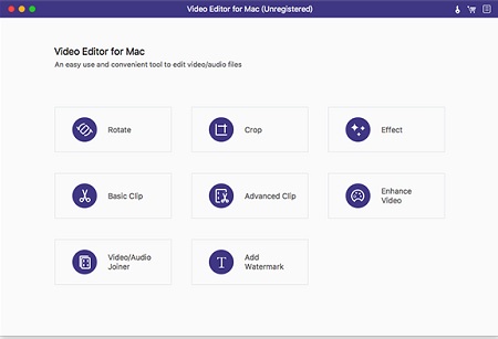 Apeaksoft Video Editor Mac