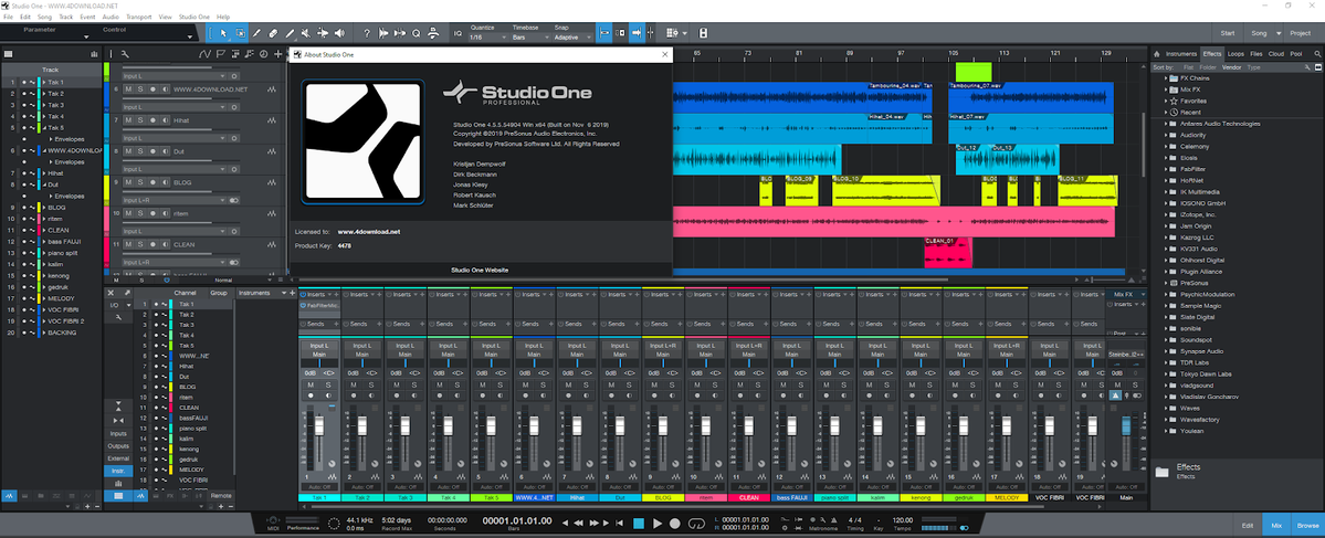 PreSonus Studio One Pro Mac截图