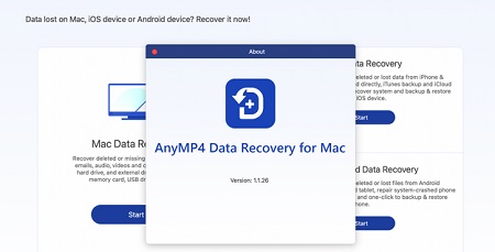 AnyMP4 Data Recovery Mac