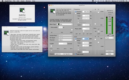 AudioTest Mac