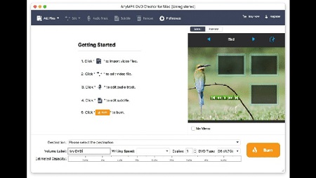AnyMP4 DVD Creator Mac