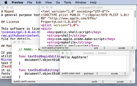 Moped Text Editor Mac