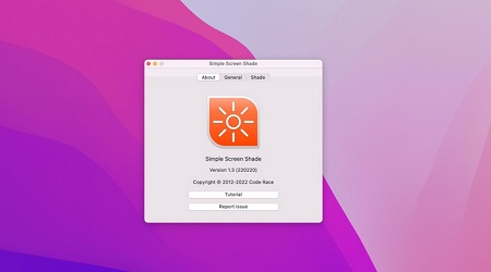 Simple Screen Shade Mac