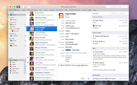 BusyContacts Mac