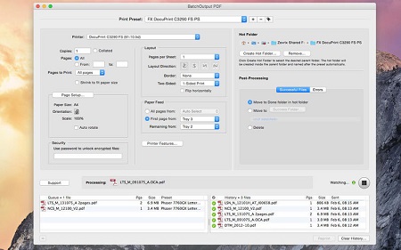 BatchOutput PDF Mac