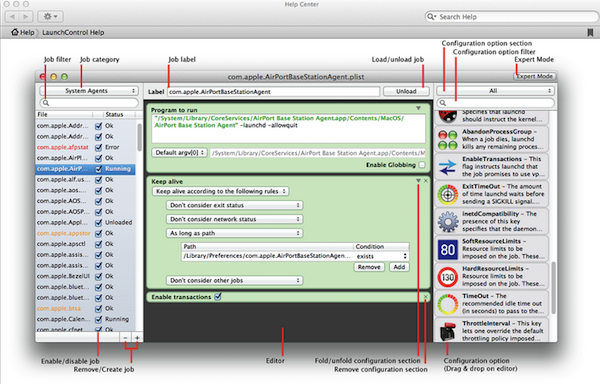 LaunchControl for mac