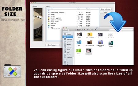 文件夹大小查看器Mac