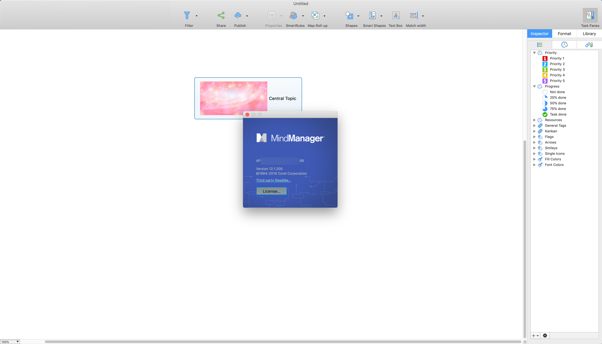 Mindjet mindmanager 2019 MAC