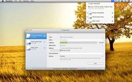 iramdisk Mac