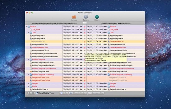 Folder Compare Mac截图