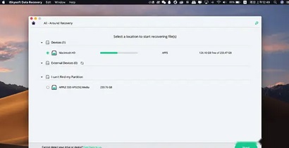 iSkysoft Data Recovery Mac