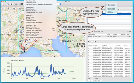 GPX Editor Mac