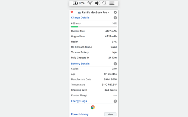 Battery Health 3 Mac