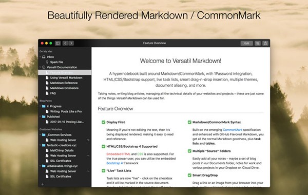 Versatil MarkDown Mac截图