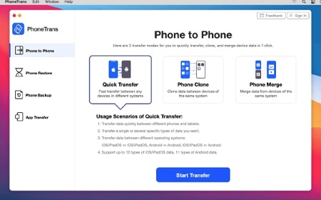 PhoneTrans Mac