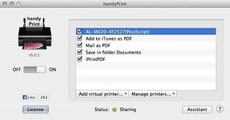 handyPrint Mac截图