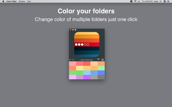 Color Folder Mac截图