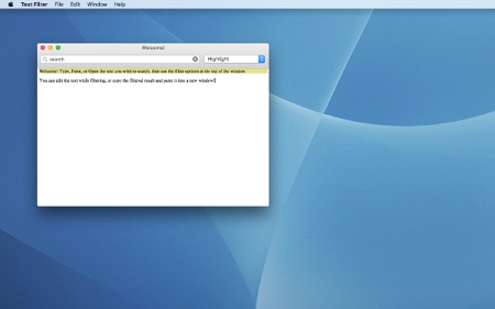 Text Filter Mac