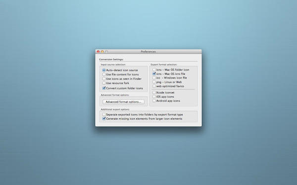 iConvert Icons MAC