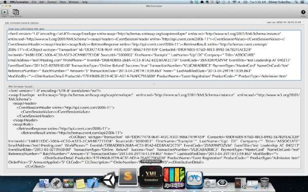 XML Formatter Mac