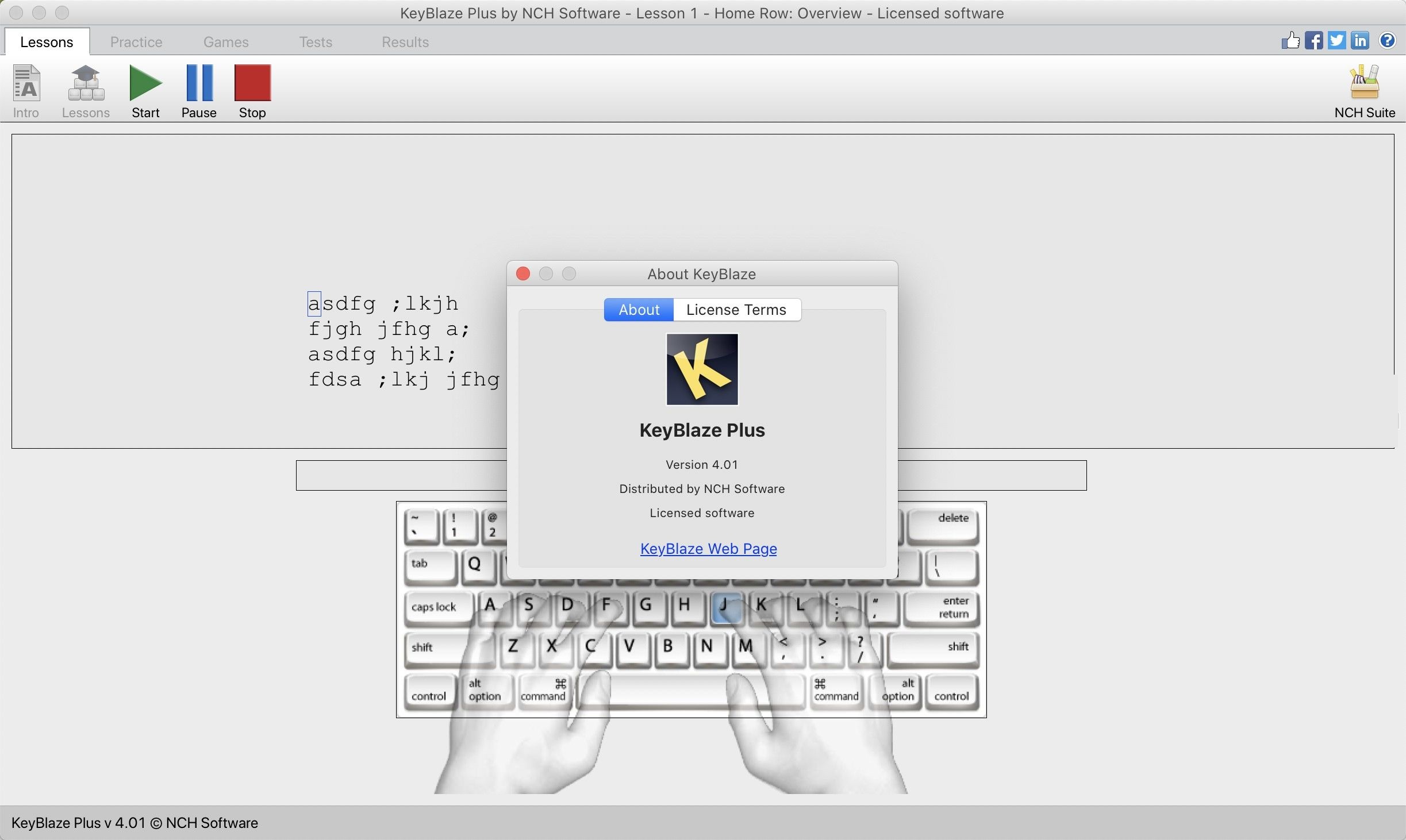 KeyBlaze Mac截图