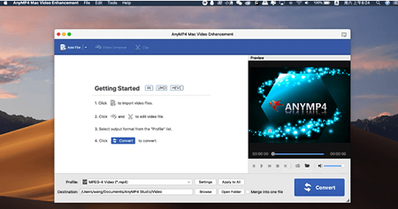 AnyMP4 Video Enhancement Mac截图