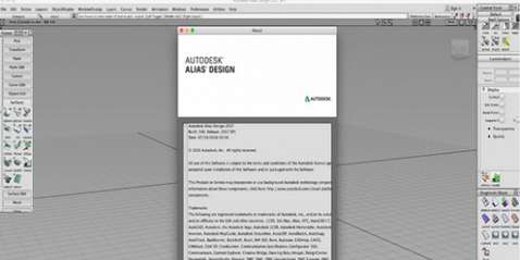 Autodesk Alias Design Mac截图