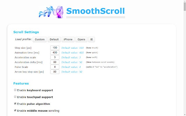 Smoothscroll