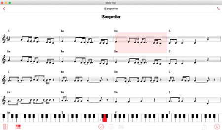 MIDI乐谱Mac