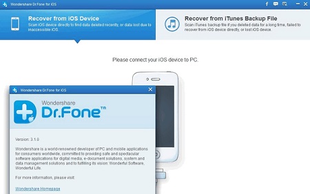 Wondershare dr.fone for ios Mac