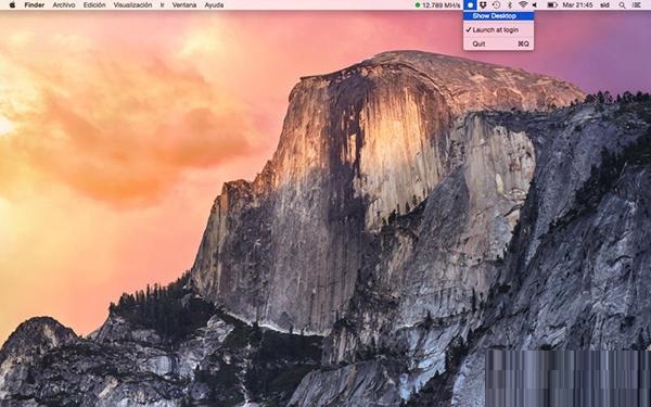 Hide Desktop Mac