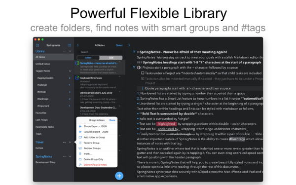SpringNotes Mac