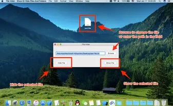文件隐藏工具Mac